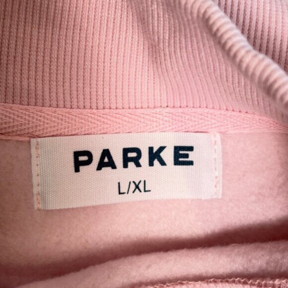 Parke Varsity Mockneck Sprinkle + White in S/M & L/XL & XXL , NWT - Picture 14 of 15